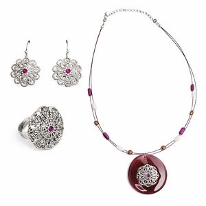 Avon Disc Three Piece Set In Avon Box